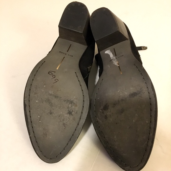 Dolce Vita genuine leather boots with zippers - Picture 7 of 14